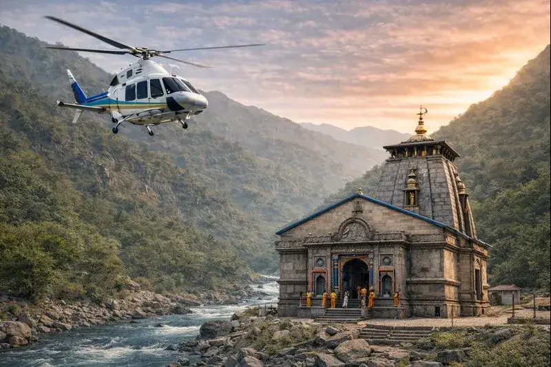 Teen Dham Yatra Package by Helicopter from Haridwar